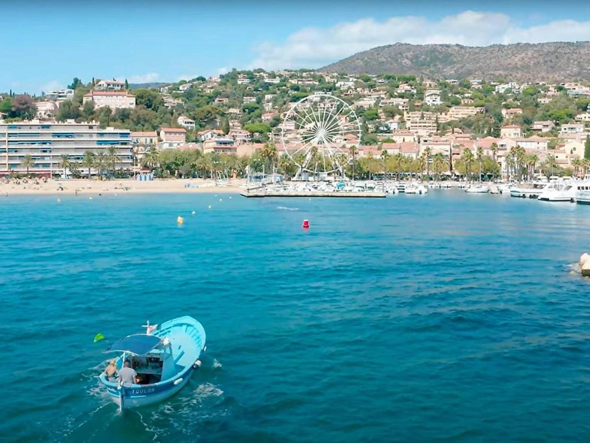 Charmant T2 Climatise Avec Grande Terrasse, Piscine Et Parking Privatif, Proche Plage Et Commerces. - Fr-1-251-441 Le Lavandou Εξωτερικό φωτογραφία